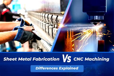 sheet metal vs machined parts|Sheet Metal Fabrication vs. CNC Machining .